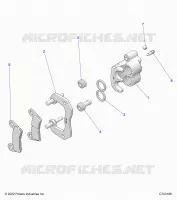 BRAKES, REAR CALIPER