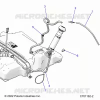 FUEL SYSTEM, FUEL LINES, STD.