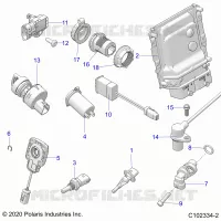 ELECTRICAL, SWITCHES, SENSORS, ECU AND CONTROL MODULES
