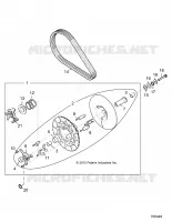 DRIVE TRAIN, SECONDARY CLUTCH