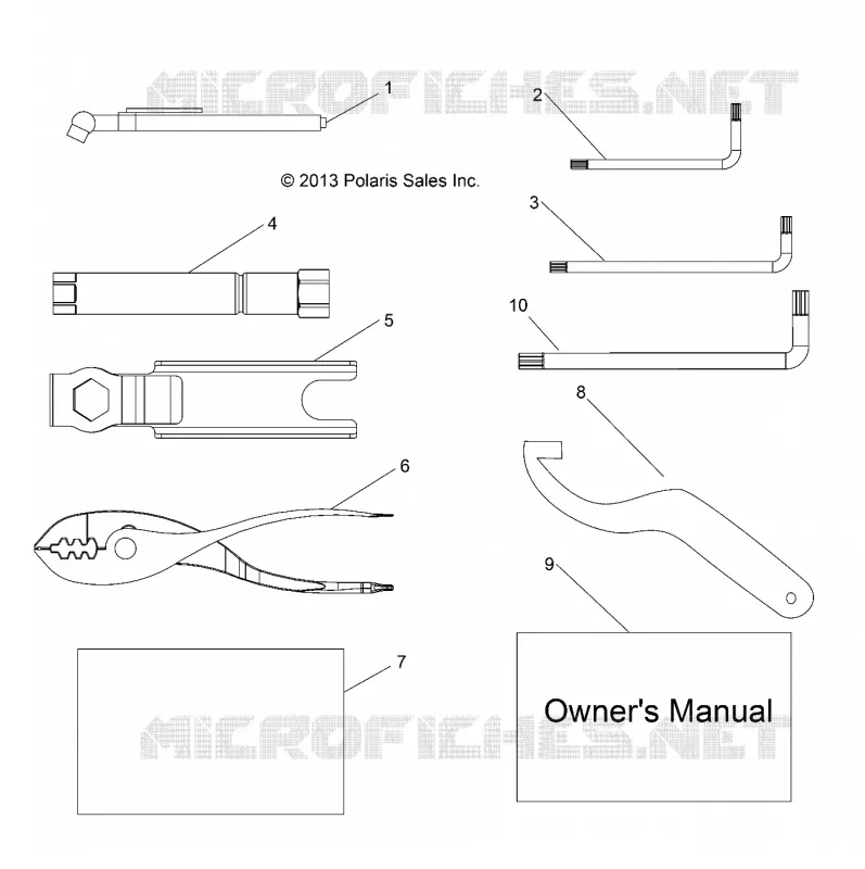REFERENCES, TOOL KIT  AND OWNERS MANUALS