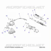 ENGINE, EXHAUST VALVE ASM. AND ACTUATOR