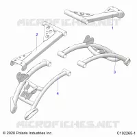 REAR SUSPENSION CONTROL ARM