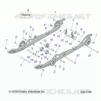 REAR SUSPENSION AND TRACK