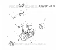 PISTON   CRANKSHAFT