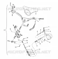 STEERING ASSEMBLY SL 750 B944070 (4927012701010A)