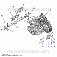 ENGINE, MOUNTING & LONG BLOCK