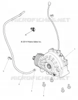 DRIVE TRAIN, FRONT GEARCASE MOUNTING