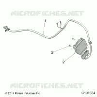 ELECTRICAL, VOLTAGE REGULATOR AND MOUNTING (FROM 11/30/2018)
