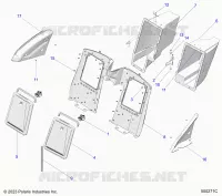 REAR BODYWORK STORAGE COMPARTMENTS