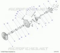DRIVE TRAIN, PRIMARY CLUTCH