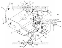 STEERING 600 XCR SP 0965677 AND EUROPEAN 600 XCR SP E965677 (4932063206B007)