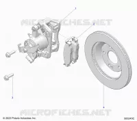 BRAKES, REAR CALIPER