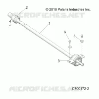 DRIVE TRAIN, REAR PROP SHAFT