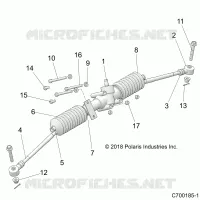 STEERING GEARBOX ASM.