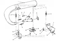 EXHAUST SYSTEM SPORT 0960443, SPORT TOURING 0960243 AND EUROPEAN SPORT TOUR (4932223222C008)