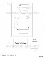 REFERENCES, TOOL KIT AND OWNERS MANUAL