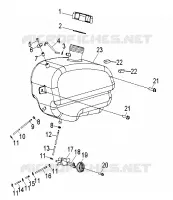 FUEL TANK AND HOSES