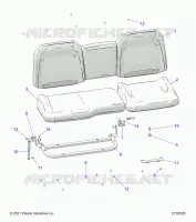 SEAT ASM. REAR