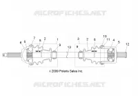 DRIVE TRAIN, FRONT DRIVE SHAFT