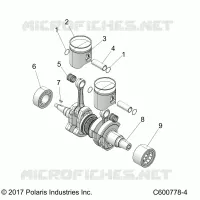 ENGINE, PISTON & CRANKSHAFT