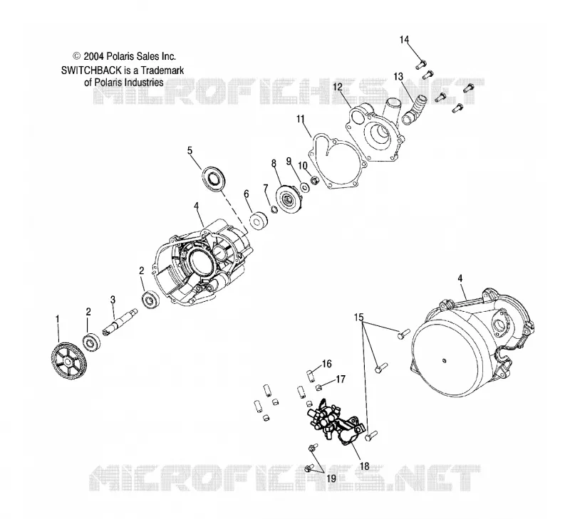 WATER PUMP/OIL PUMP (800)