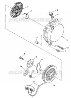 RECOIL STARTER SPORTSMAN 400L W97AC38C (4939673967D006)