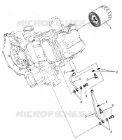 OIL FILTER  SCRAMBLER 500 W97BC50A (4943074307D011)
