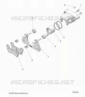 BRAKES, REAR CALIPER