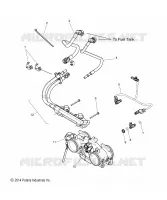FUEL SYSTEM, RAIL, LINES AND THROTTLE BODY