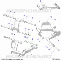 REAR SUSPENSION CONTROL ARMS
