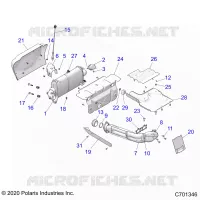 ENGINE, EXHAUST SYSTEM