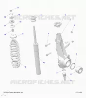SUSPENSION, FRONT STRUT 