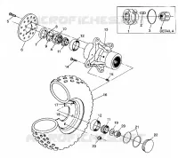 FRONT WHEEL ASSEMBLY 4X4 350L S938139 (4924342434015A)