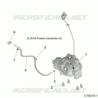 DRIVE TRAIN, FRONT GEARCASE MOUNTING