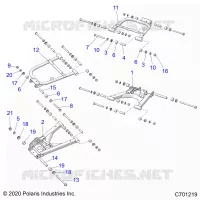REAR SUSPENSION CONTROL ARMS