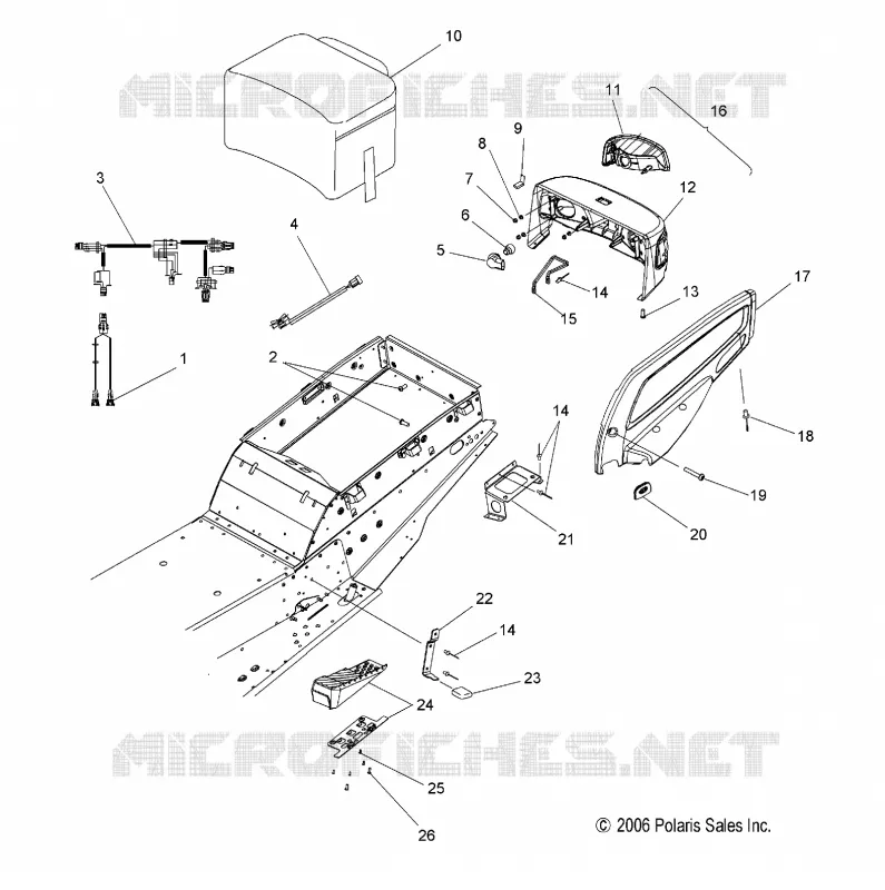 CARGO BOX/TAILLIGHT ASM