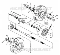 REAR WHEEL DRIVE ASSEMBLY 4X4 350L S938139 (4924342434030A)