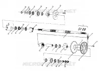 MIDDLE DRIVE ASSEMBLY ASSEMBLY BIG  BOSS 4X6 (4919801980025A)