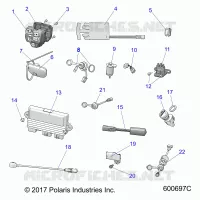 ELECTRICAL, SWITCHES, SENSORS AND COMPONENTS