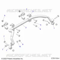 SUSPENSION, REAR STABILIZER BAR