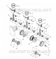 PISTON   CRANKSHAFT XLT/0930767,XLT SP/0930667    XLT SKS/0930567 (4923012301035A)