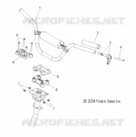 STEERING, HANDLEBAR MOUNTING