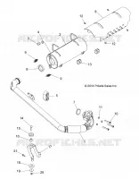 ENGINE, EXHAUST SYSTEM