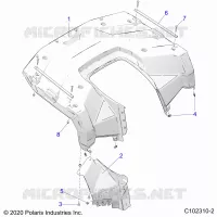 REAR BODYWORK CAB
