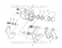 FRONT BRAKE 6X6 400L, SWEDISH S948740 AND  NORWEGIAN N948740 (4926812681018A)