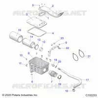 ENGINE, AIR INTAKE SYSTEM