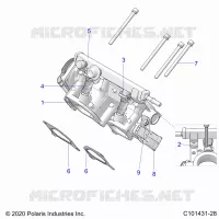 ENGINE, THROTTLE BODY
