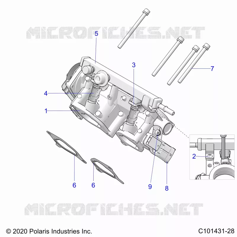 ENGINE, THROTTLE BODY