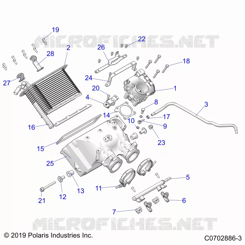 ENGINE, AIR INTAKE MANIFOLD